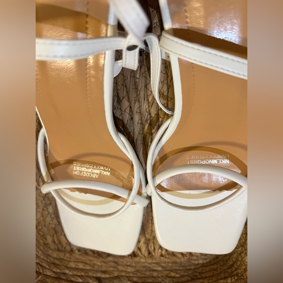 Sandals Women Summer,Square Head Gourd Shaped Alien High Heels Open Toe Beach - Picture 10 of 12